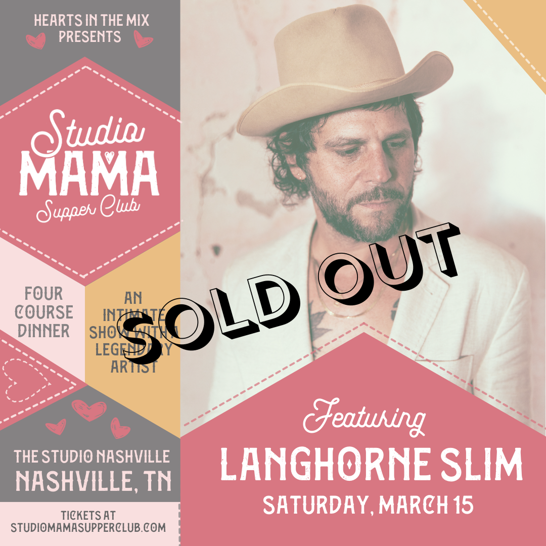 Studio Mama Supper Club ft Langhorne Slim - 2025