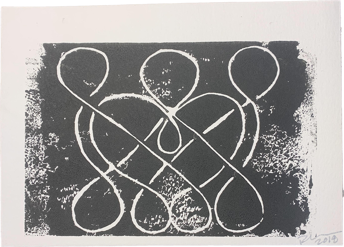 "Embrace" Notecard
