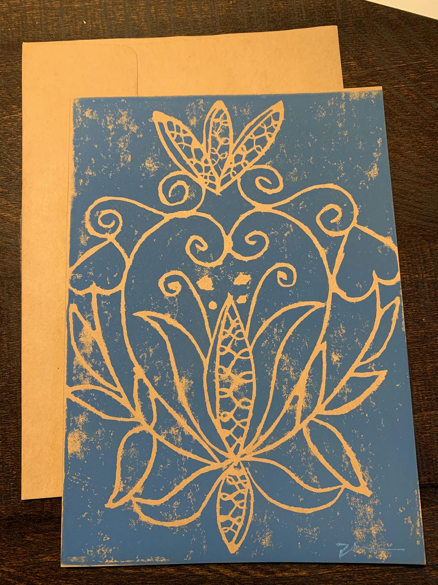 Montana Lace Notecard