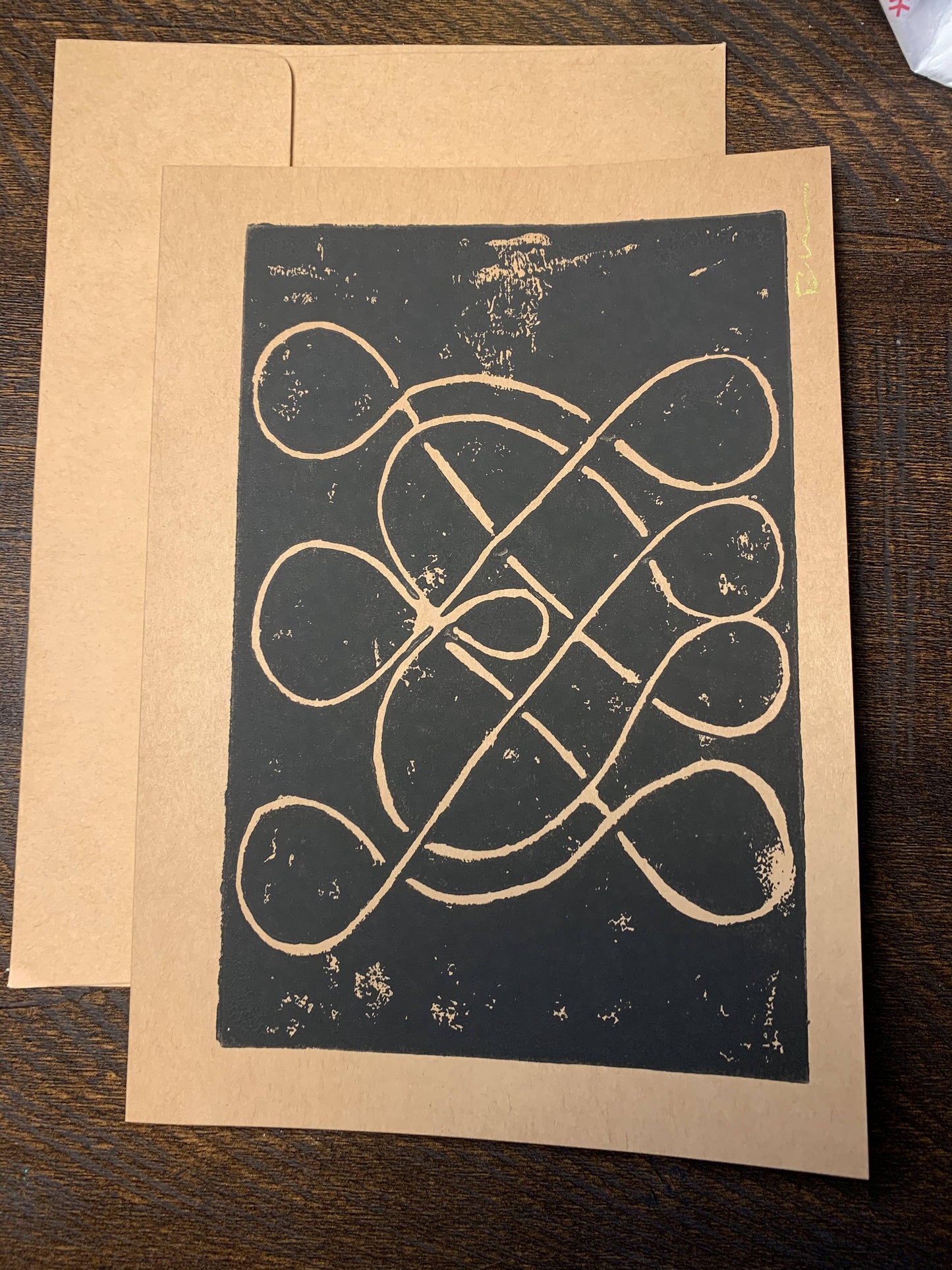 "Embrace" Notecard