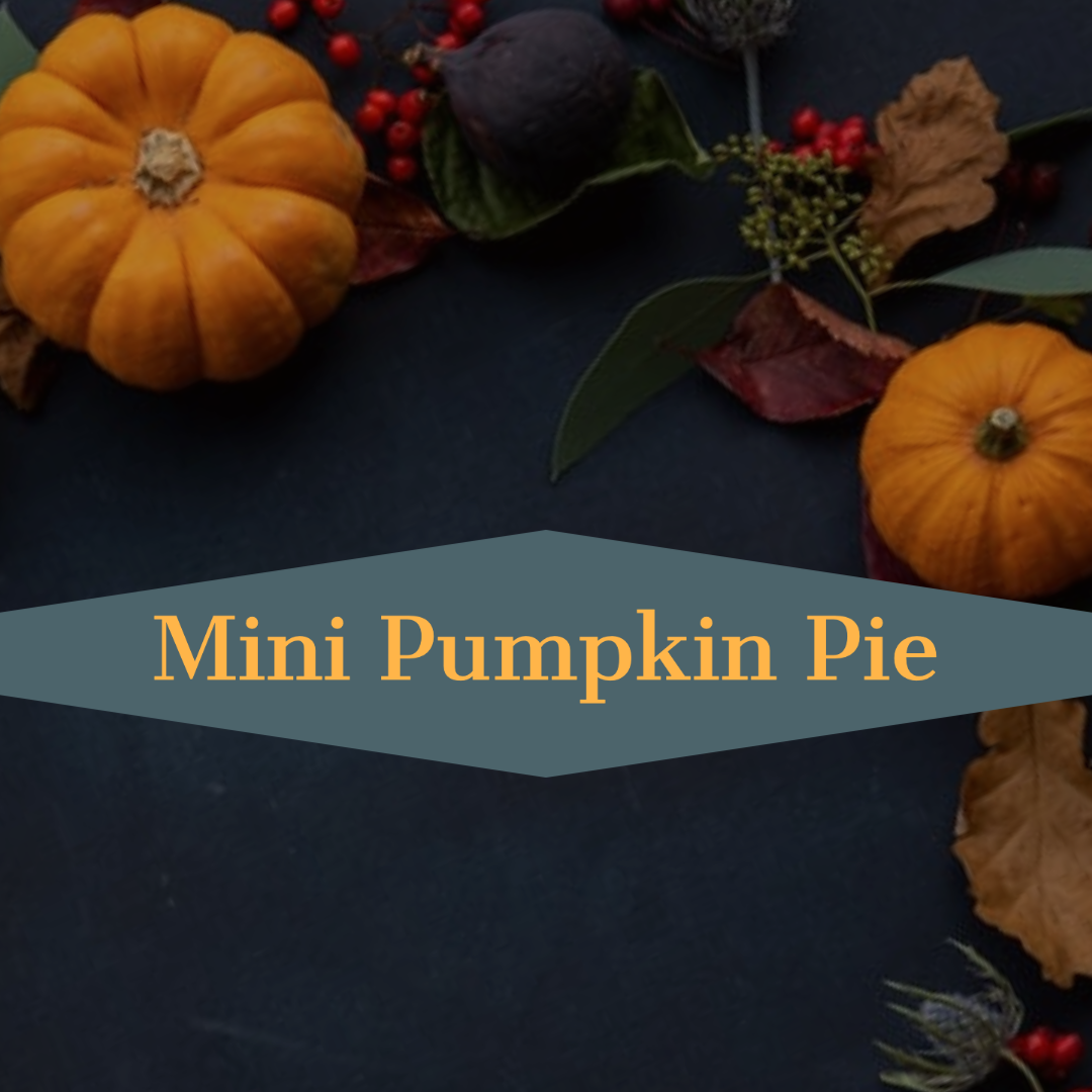 Mini Pumpkin Pie