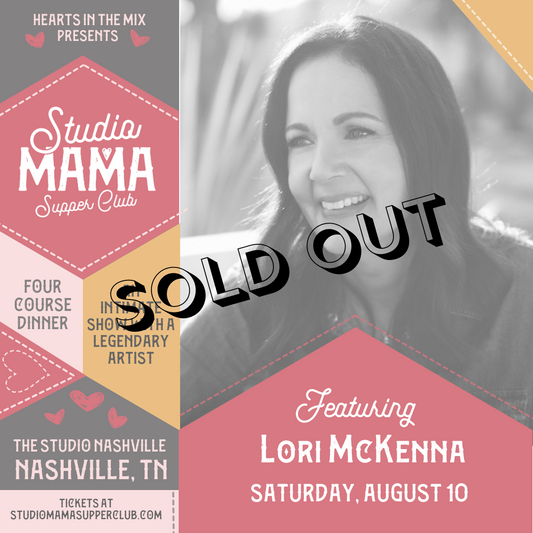 Studio Mama Supper Club featuring Lori McKenna - 2024