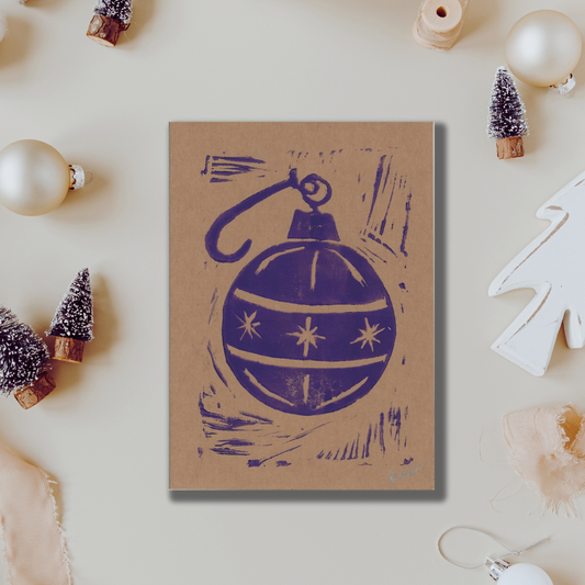 Tree Ball Notecard