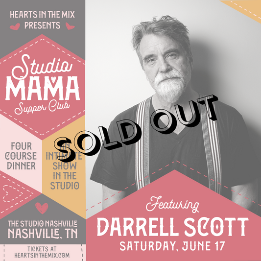 Studio Mama Supper Club featuring Darrell Scott - 2023