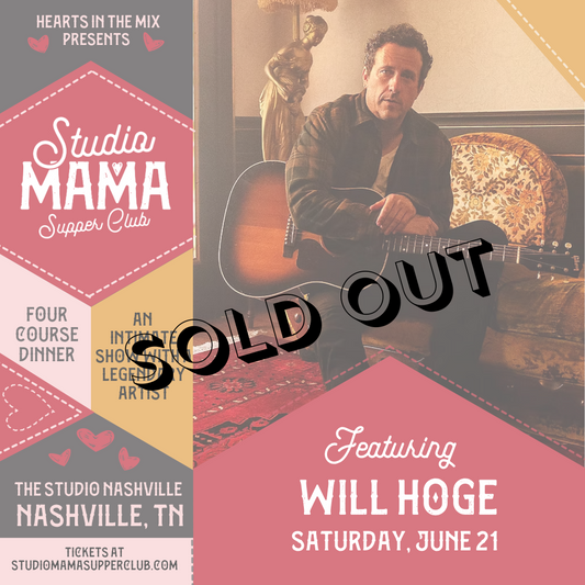 Studio Mama Supper Club ft Will Hoge - June 21, 2025