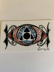 Philosopher's Stone Eye Print