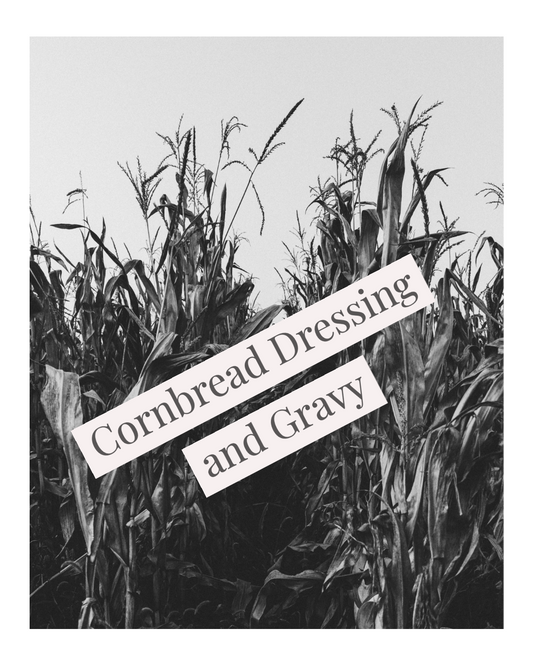 Cornbread Dressing and Gravy for 4