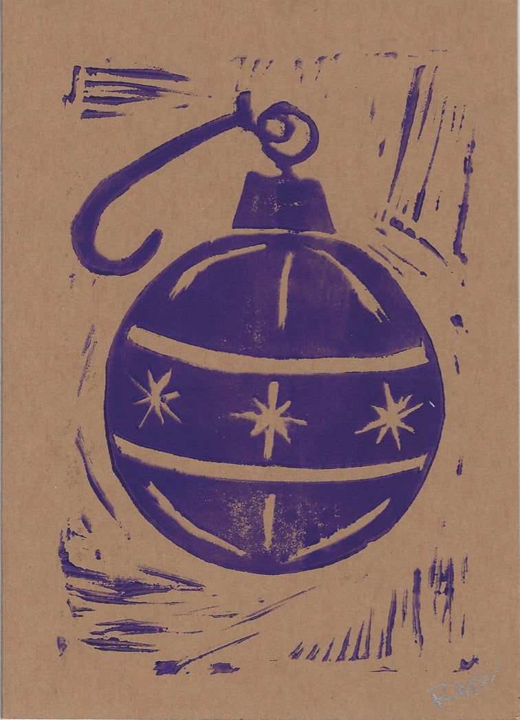 Tree Ball Notecard